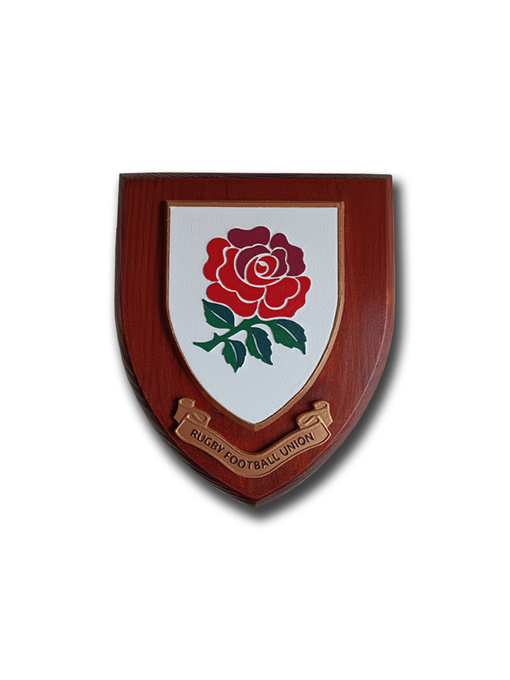 RUGBY FOOTBALL UNION MESS TYPE SHIELD