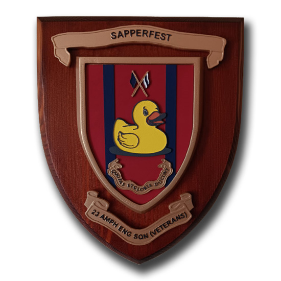 23 AMPHIB ENG SQn - CROSSED FLAGS - 'SAPPERFEST'