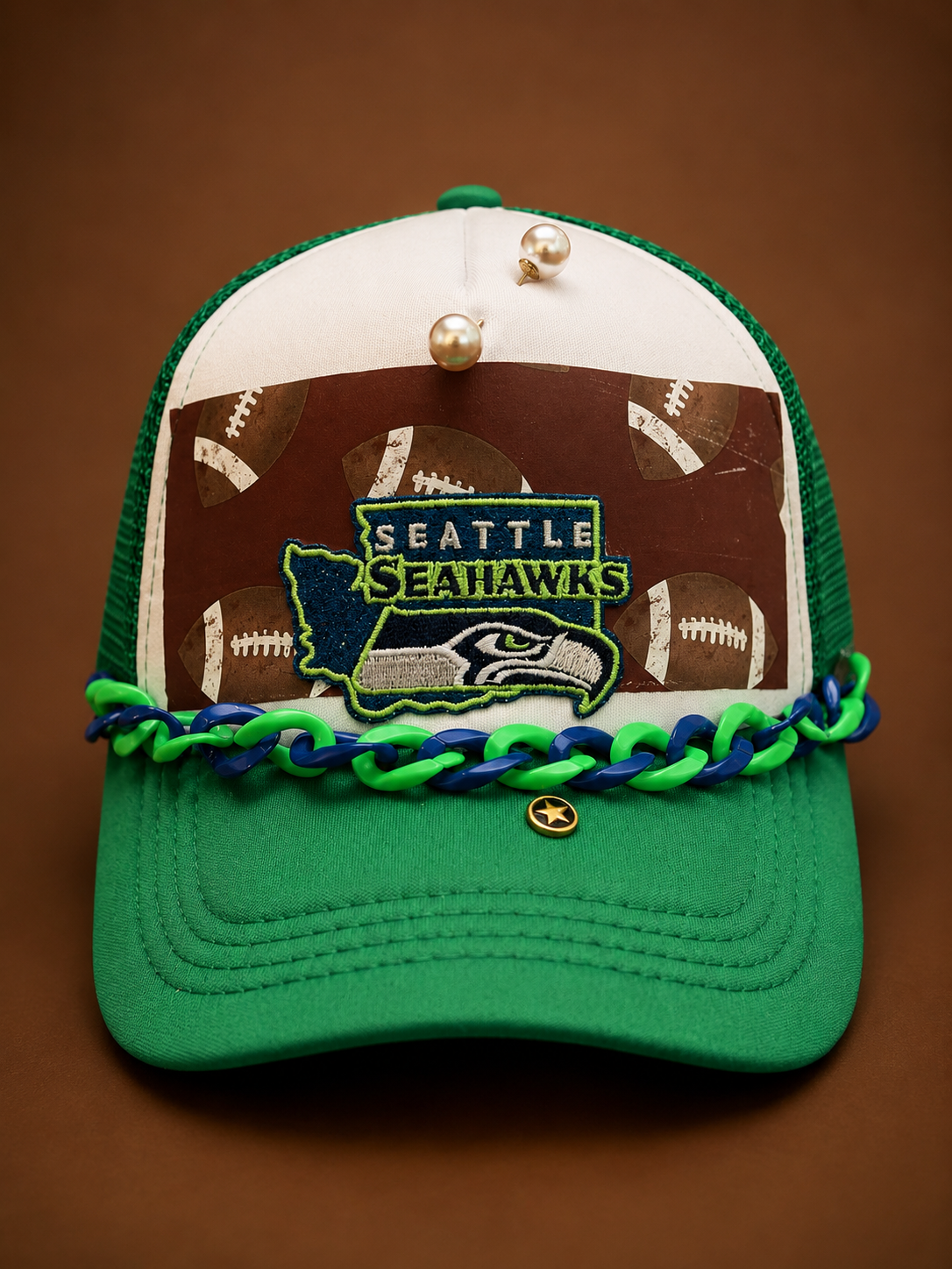 Seattle Seahawks Football Cap