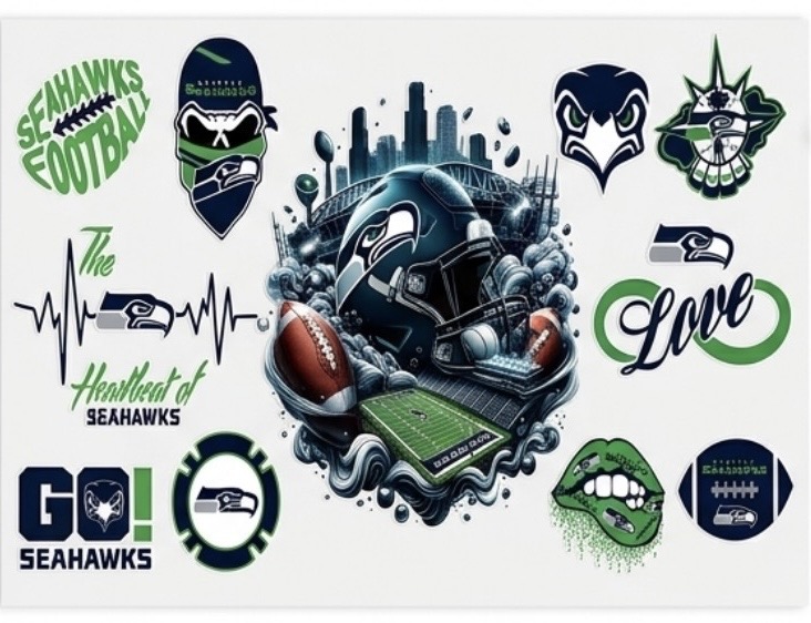 Seattle Seahawks Cold Peel DTF