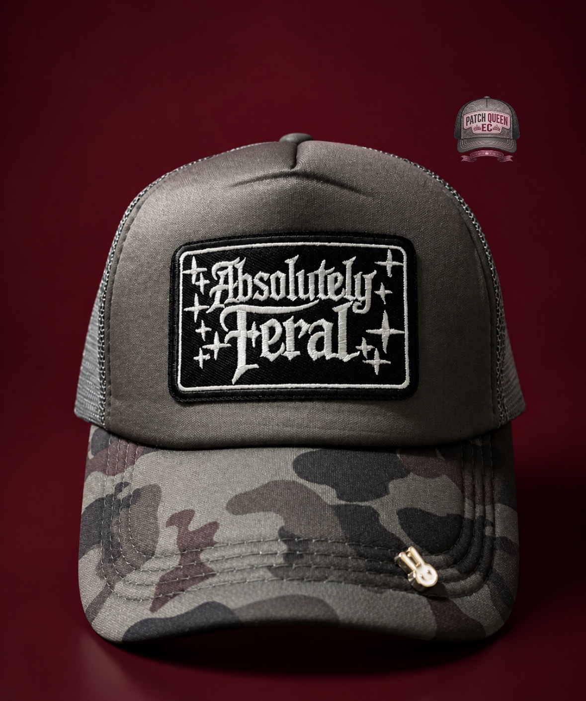 Absolutely Feral Patch Trucker Hat