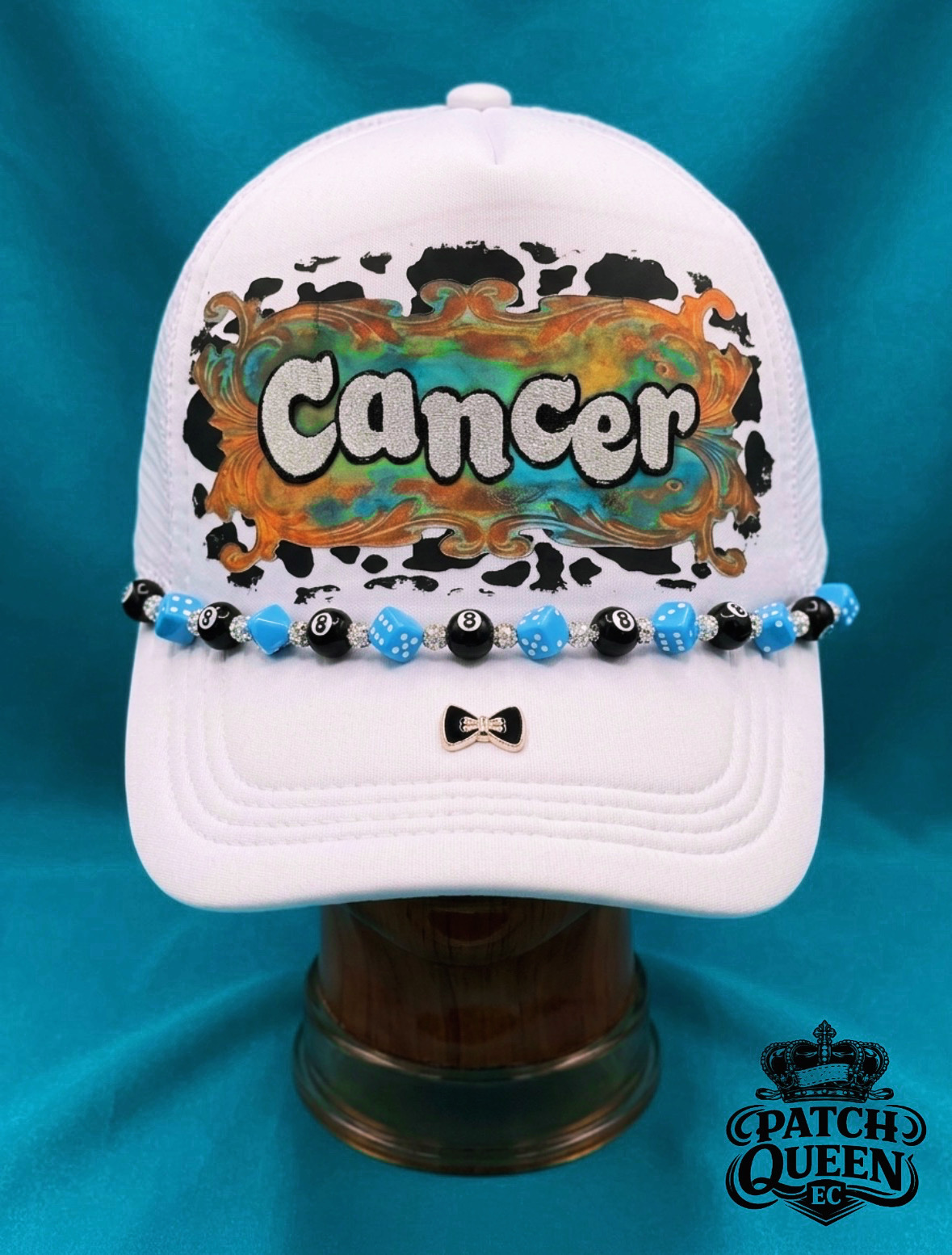 Cancer Zodiac Beaded Vibe Cap