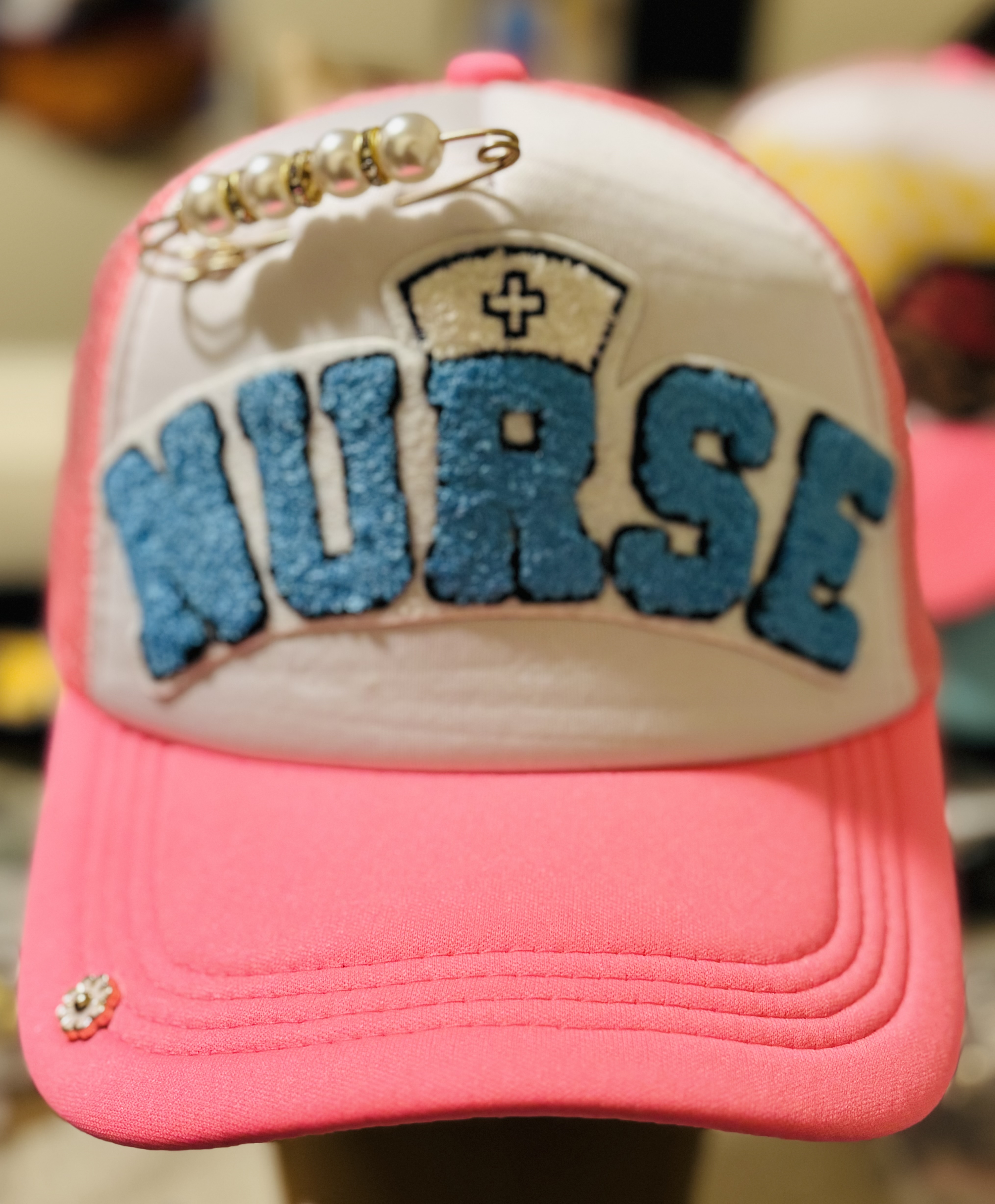 Nurse Pink Vibe Cap