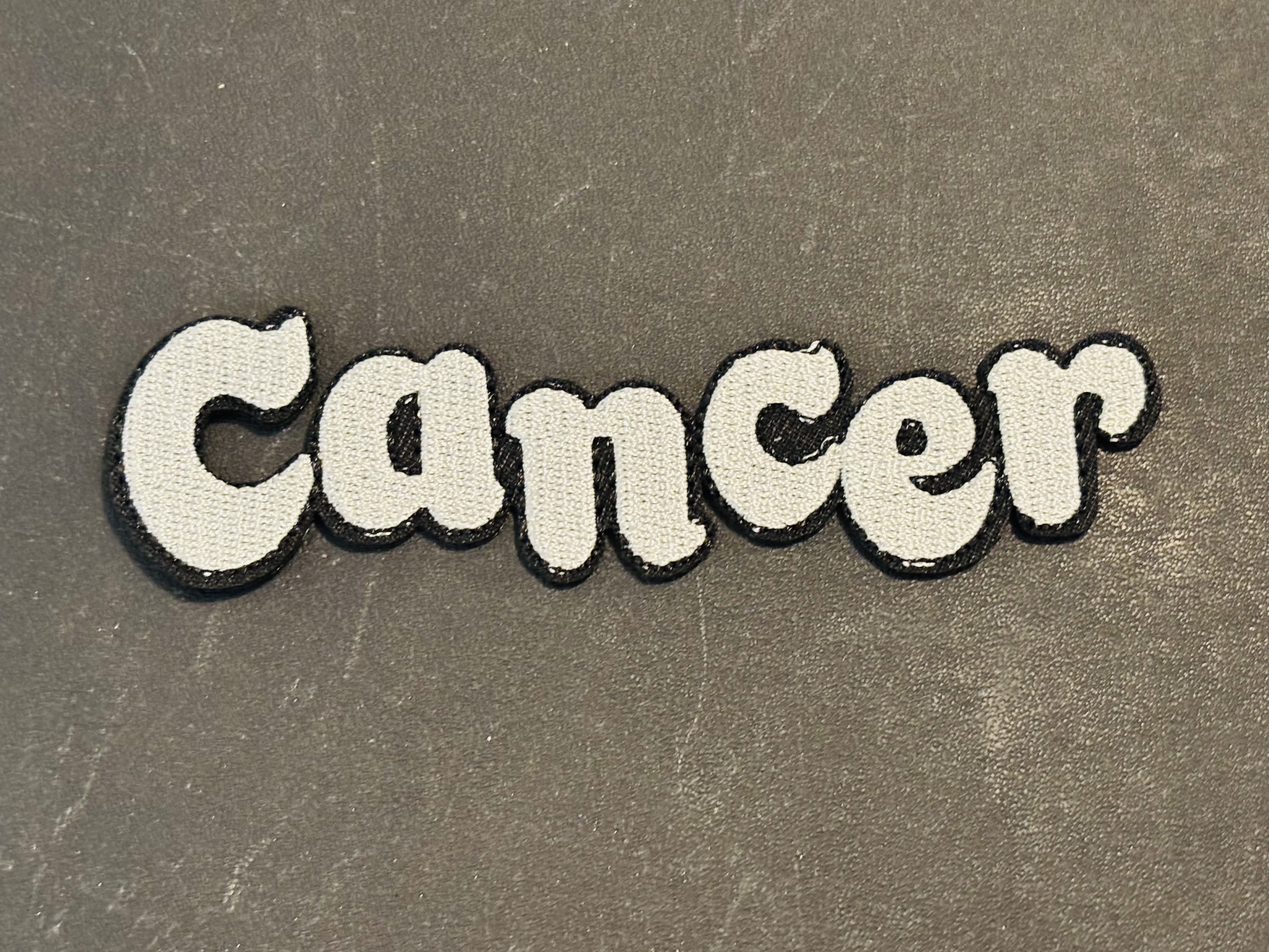 Cancer Iron-On Patch