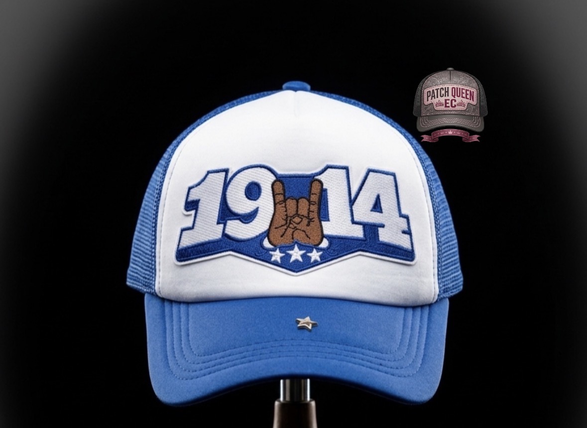 1914 Blue Snapback Cap