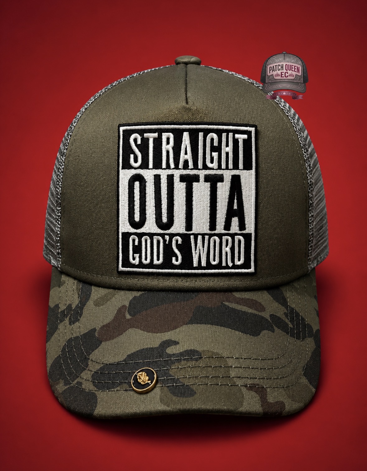 Straight Outta God's Word Cap