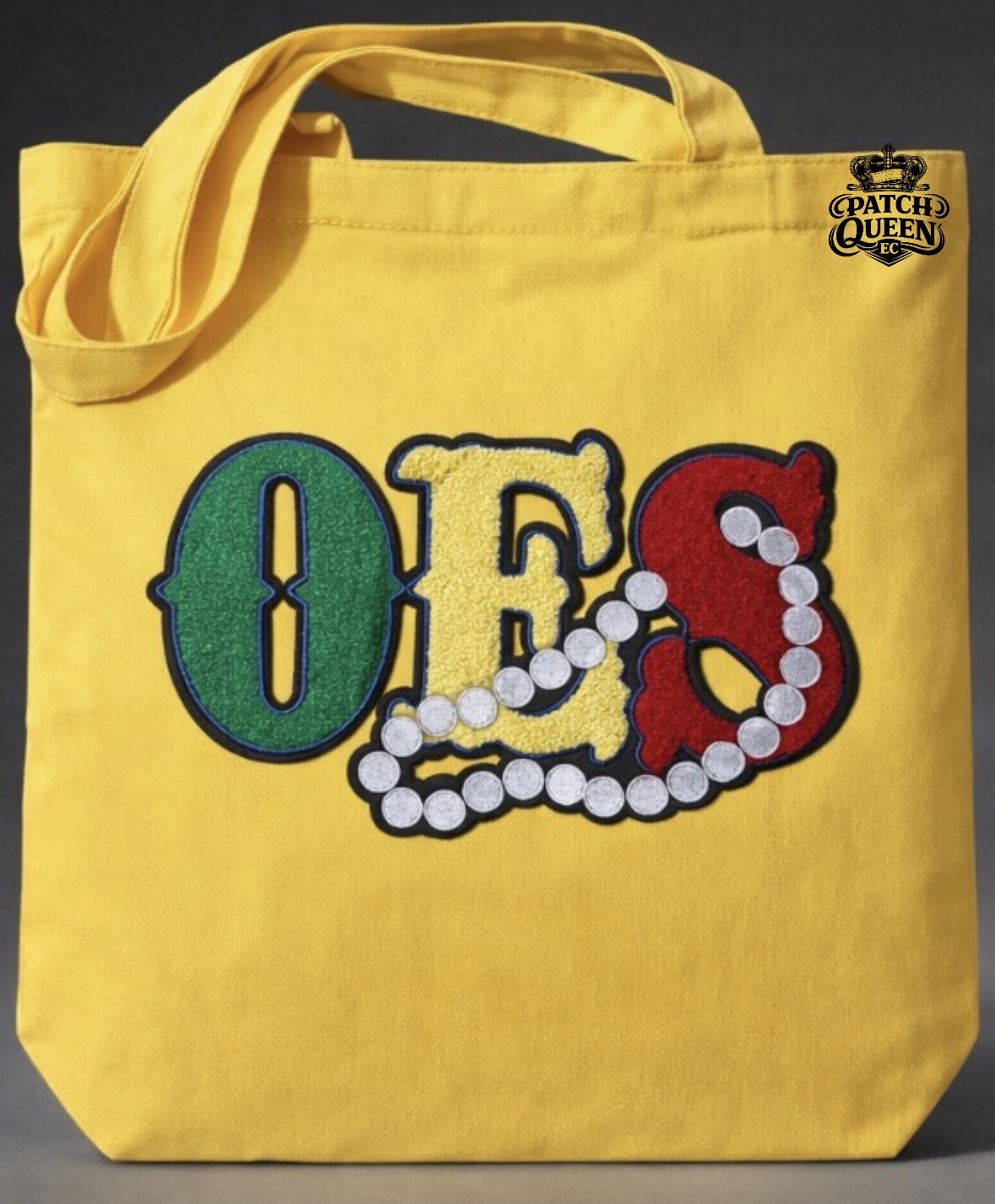 OES Embroidered Tote Bag