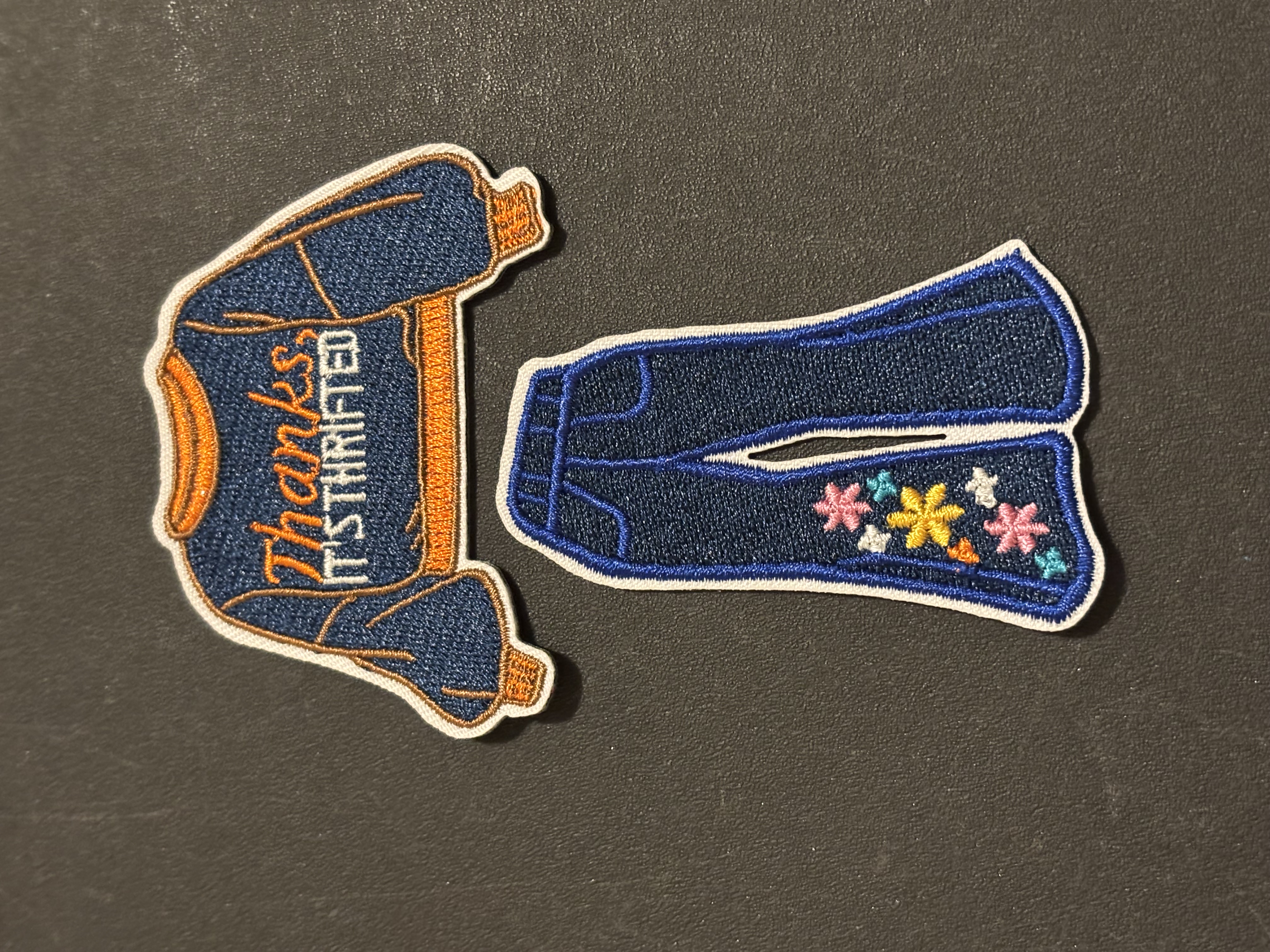 Embroidered Clothing Patches Set