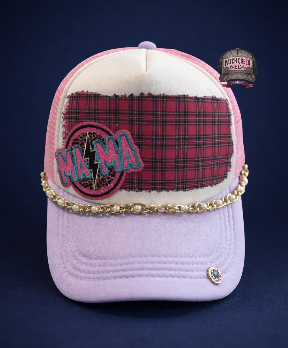 Mama Patchwork Vibe Cap