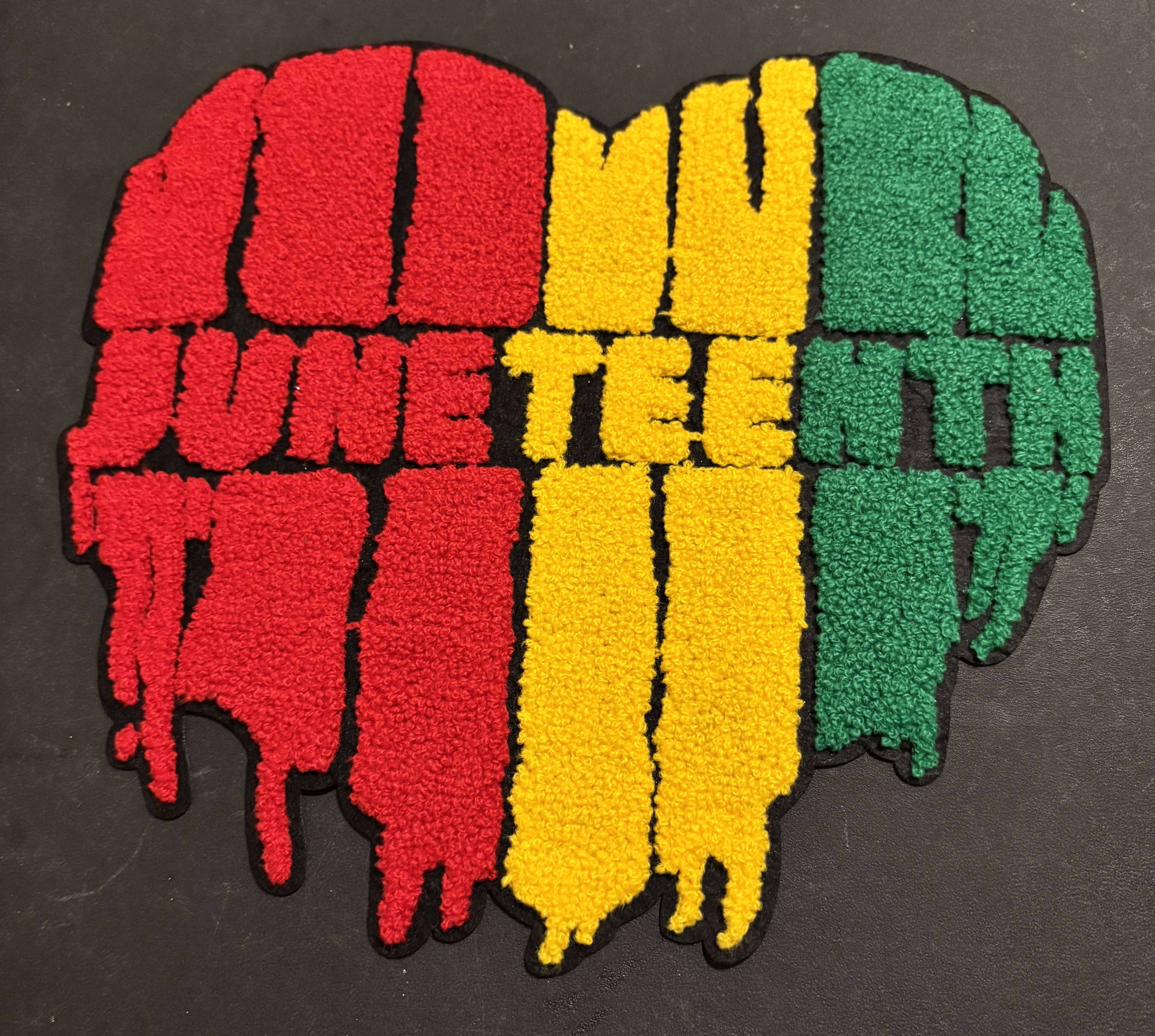 Juneteenth Drip Patch