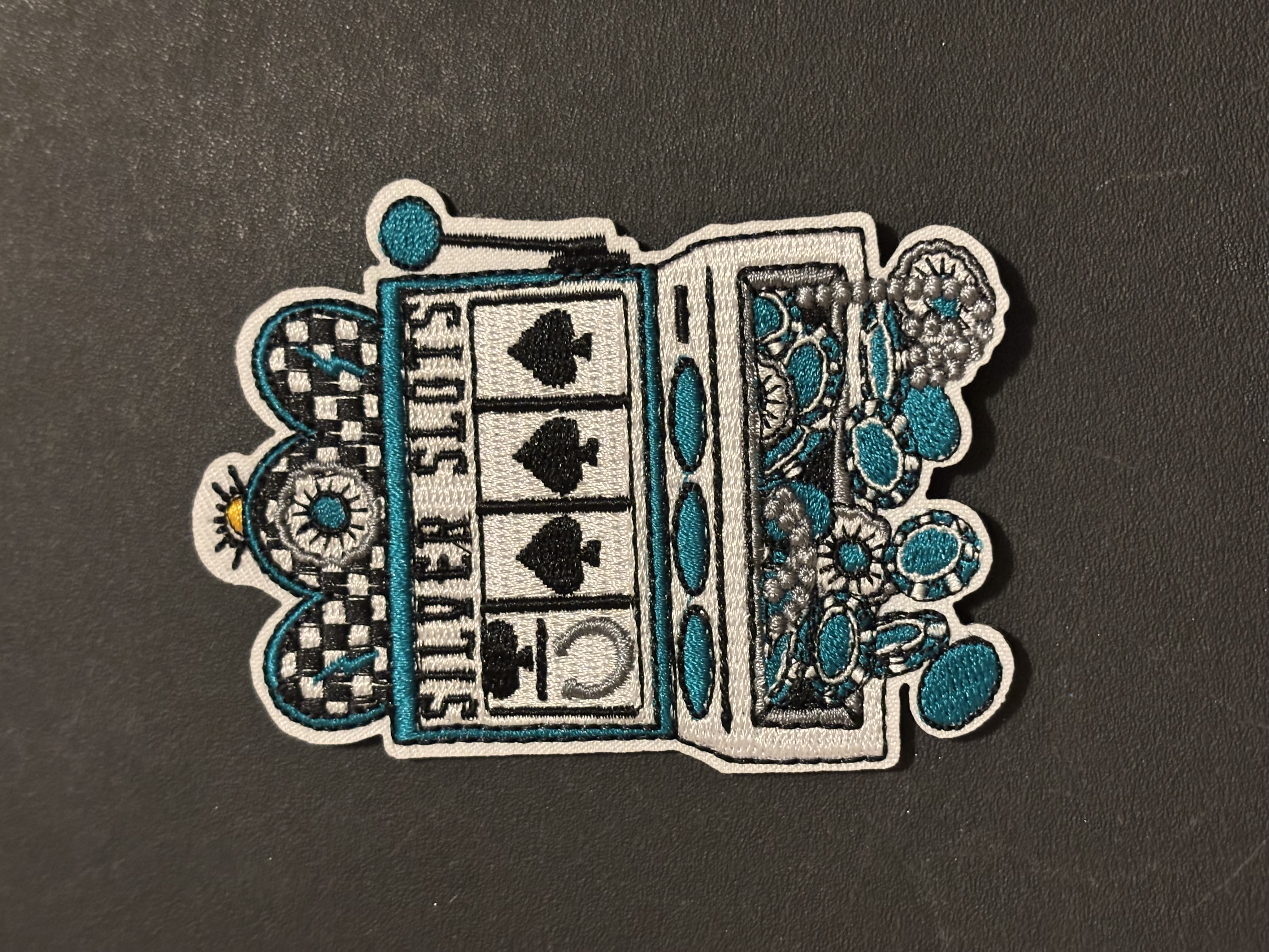 Slot Machine Embroidered Patch
