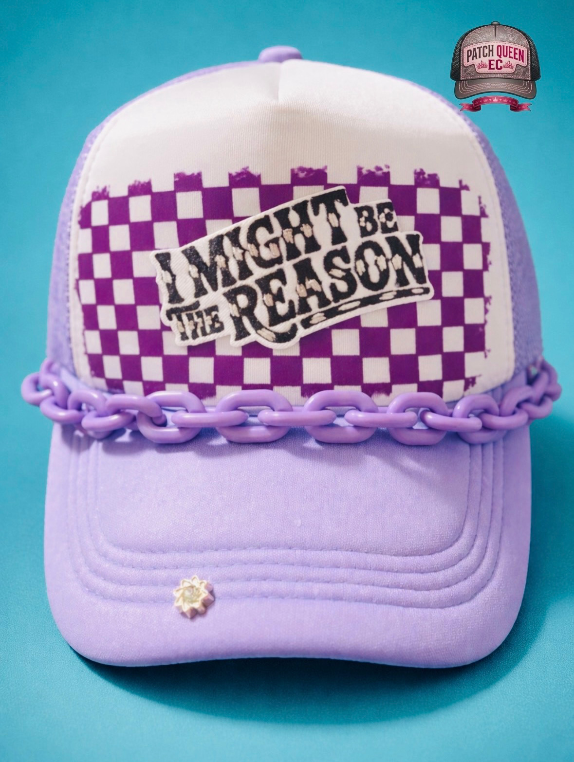 Purple Statement Vibe Cap