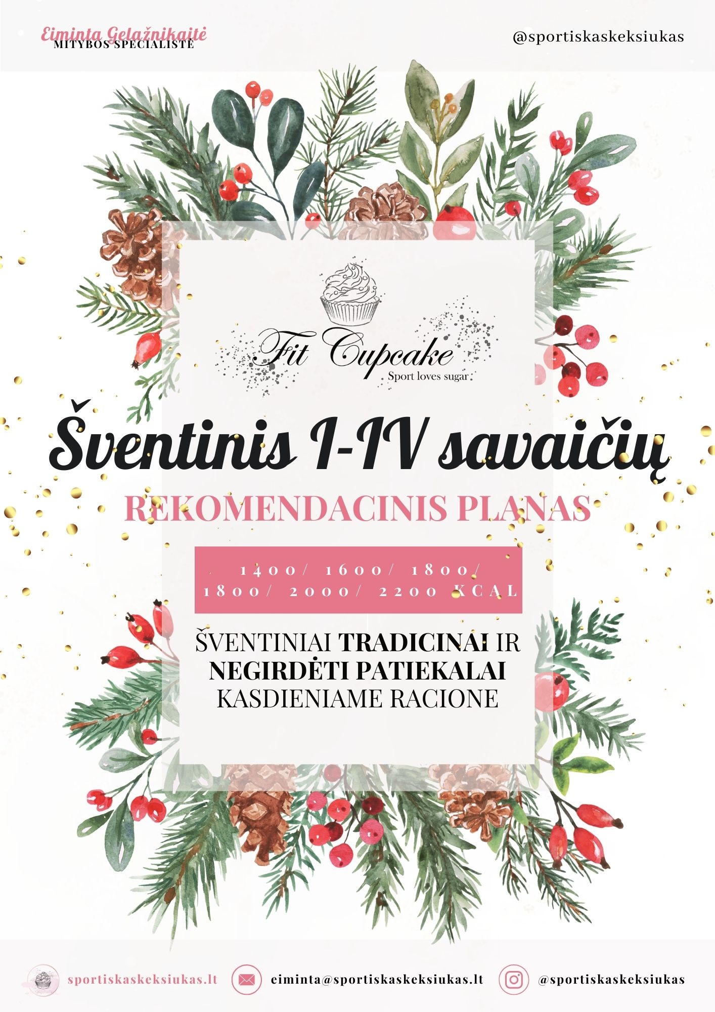 Šventinis rekomendacinis planas