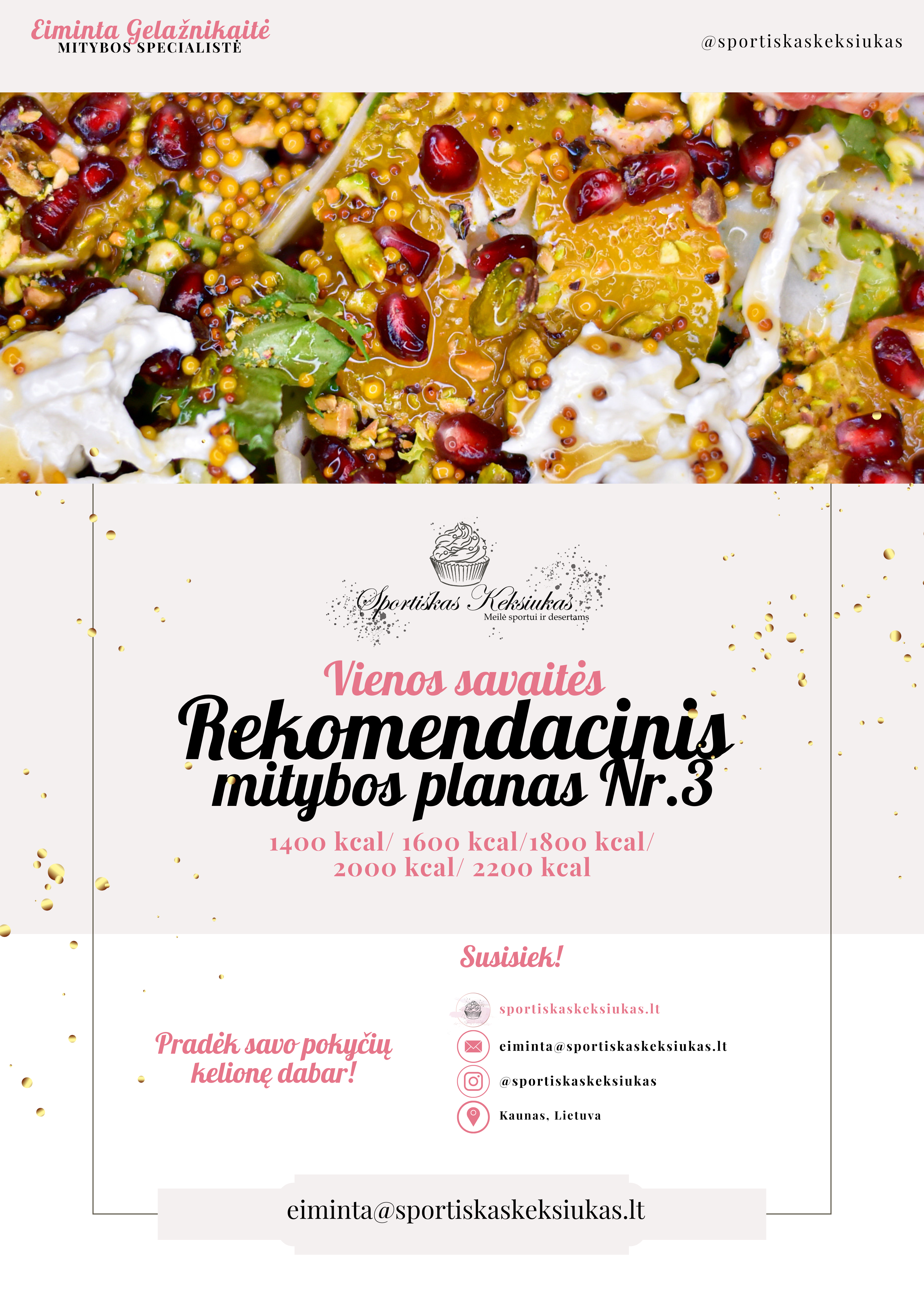 Rekomendacinis mitybos planas 