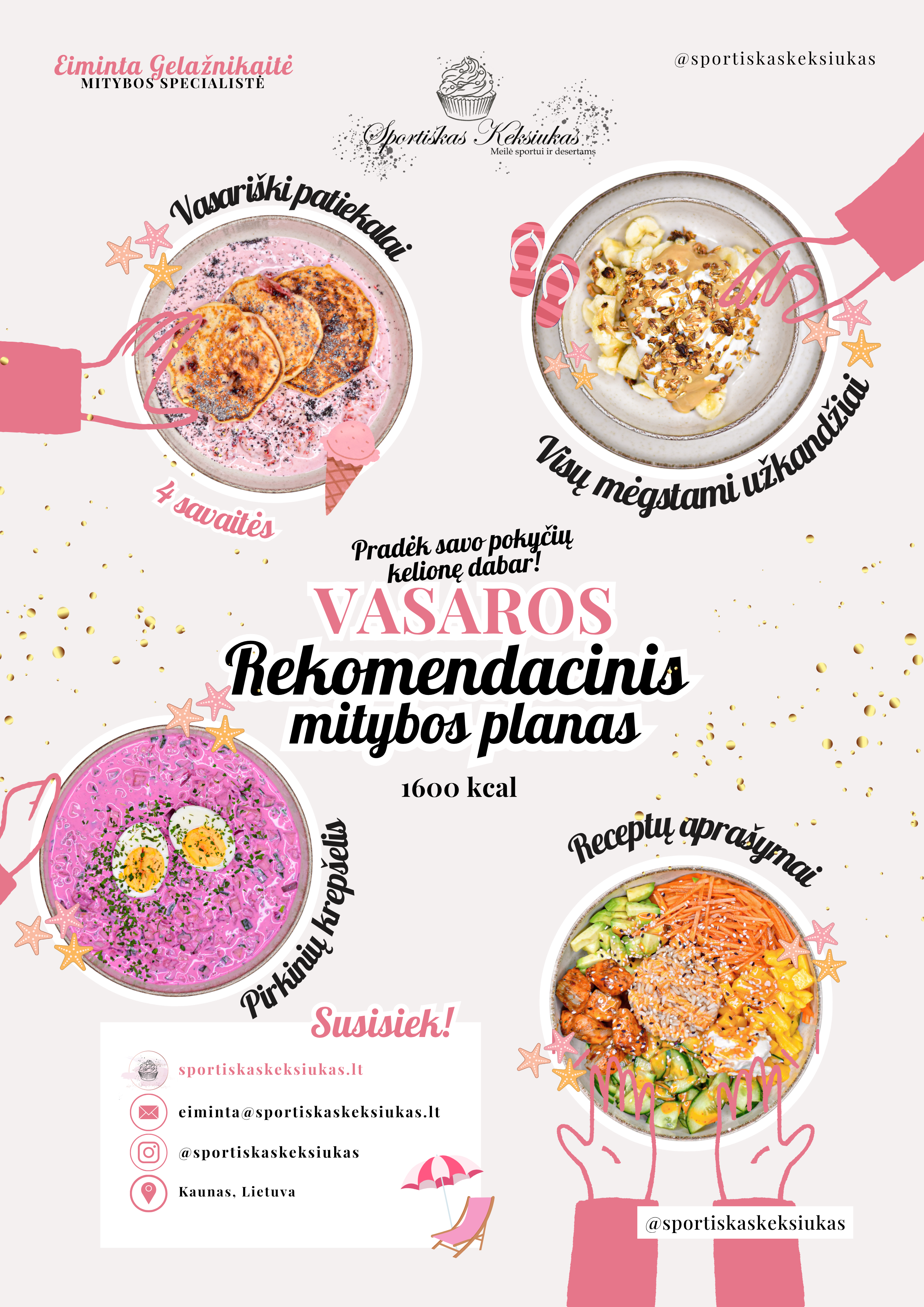 Vasaros rekomendacinis planas