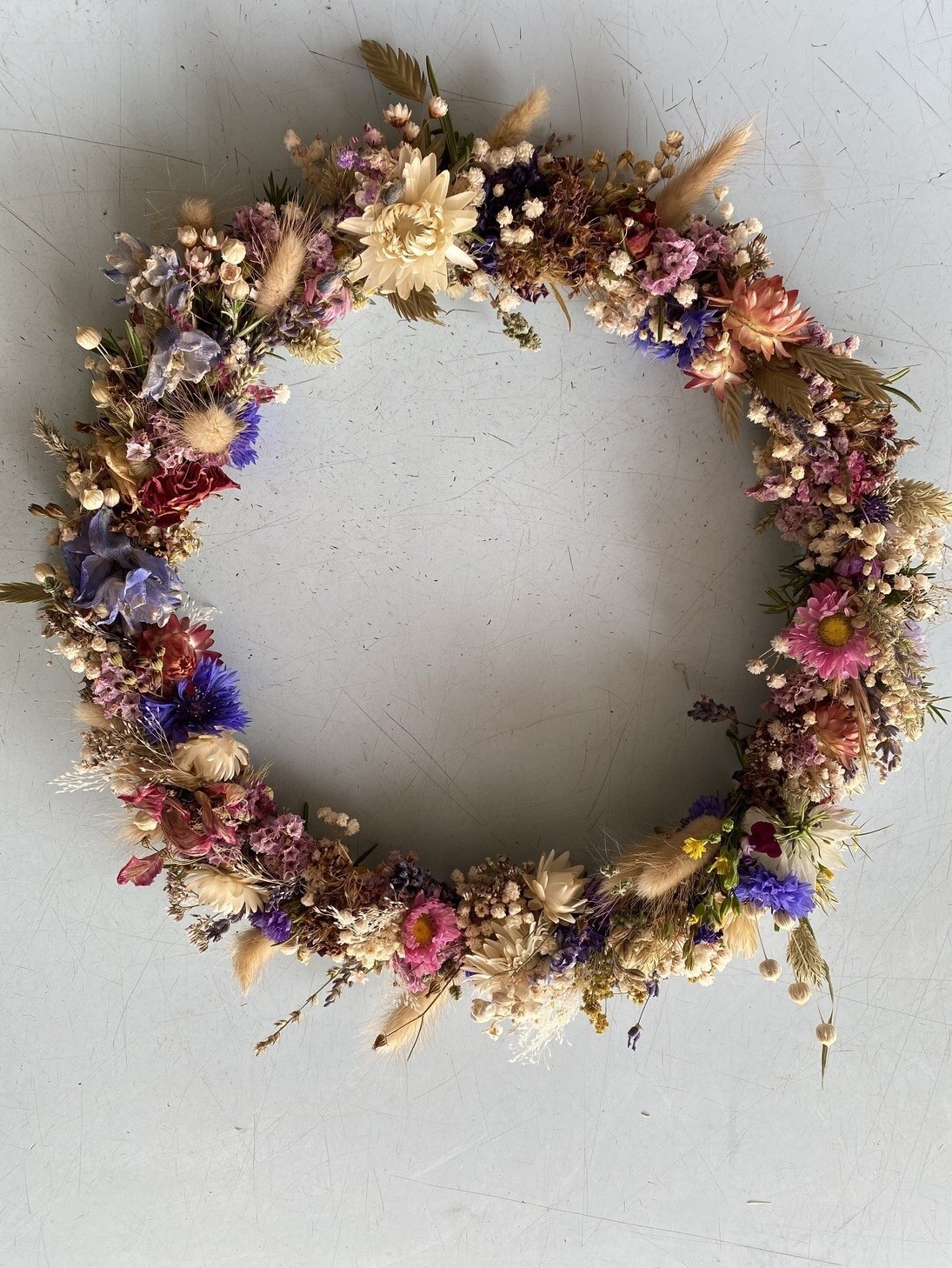 Trockenblumenkranz (00029)