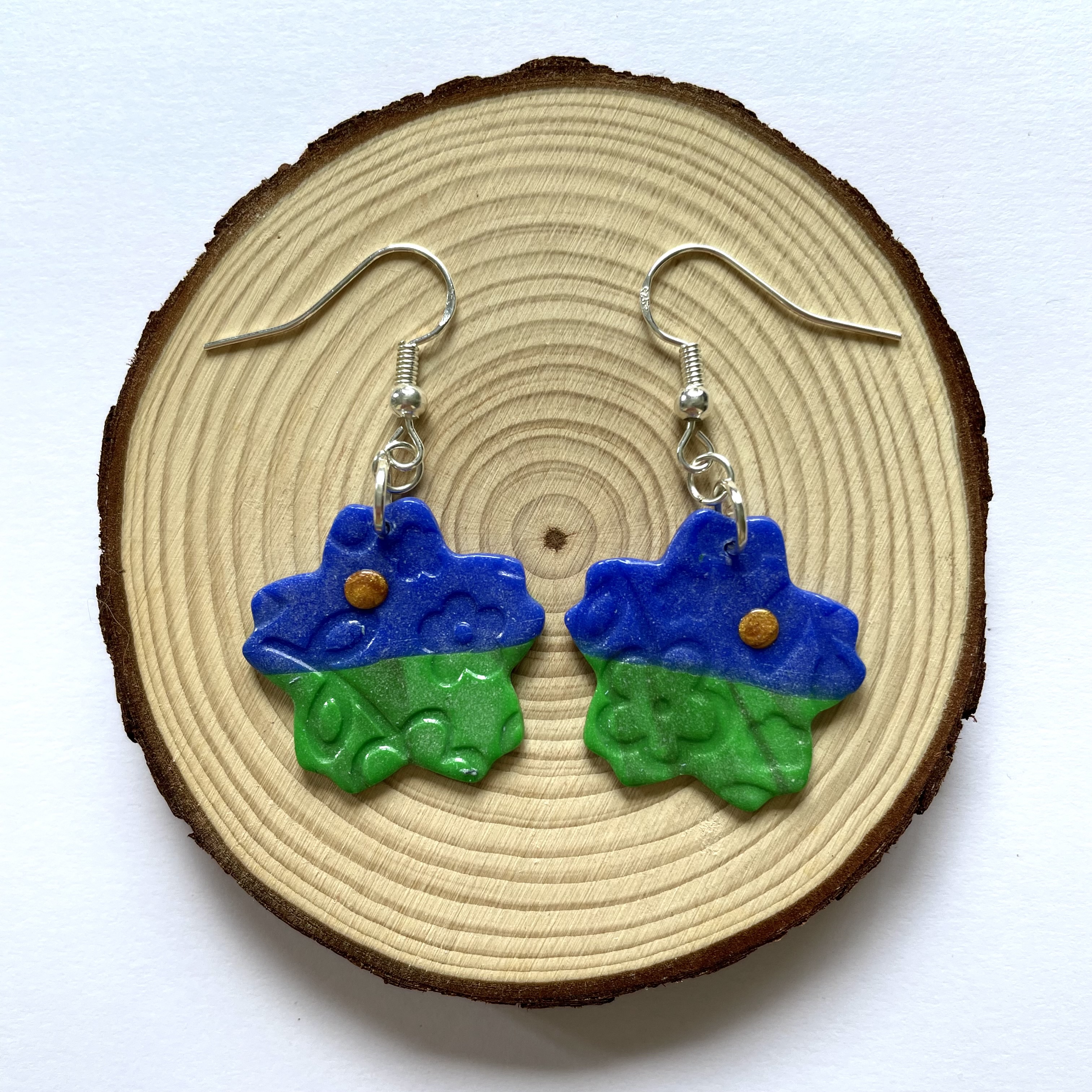 spring flower earrings