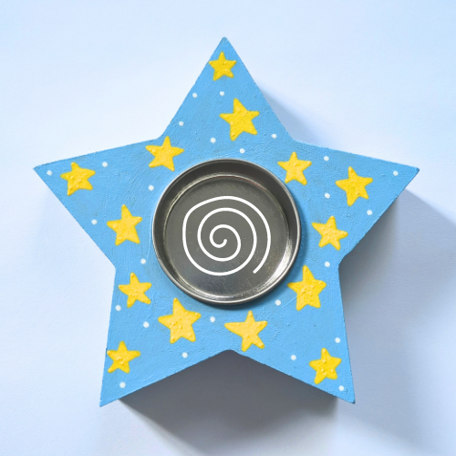 star tealight holder