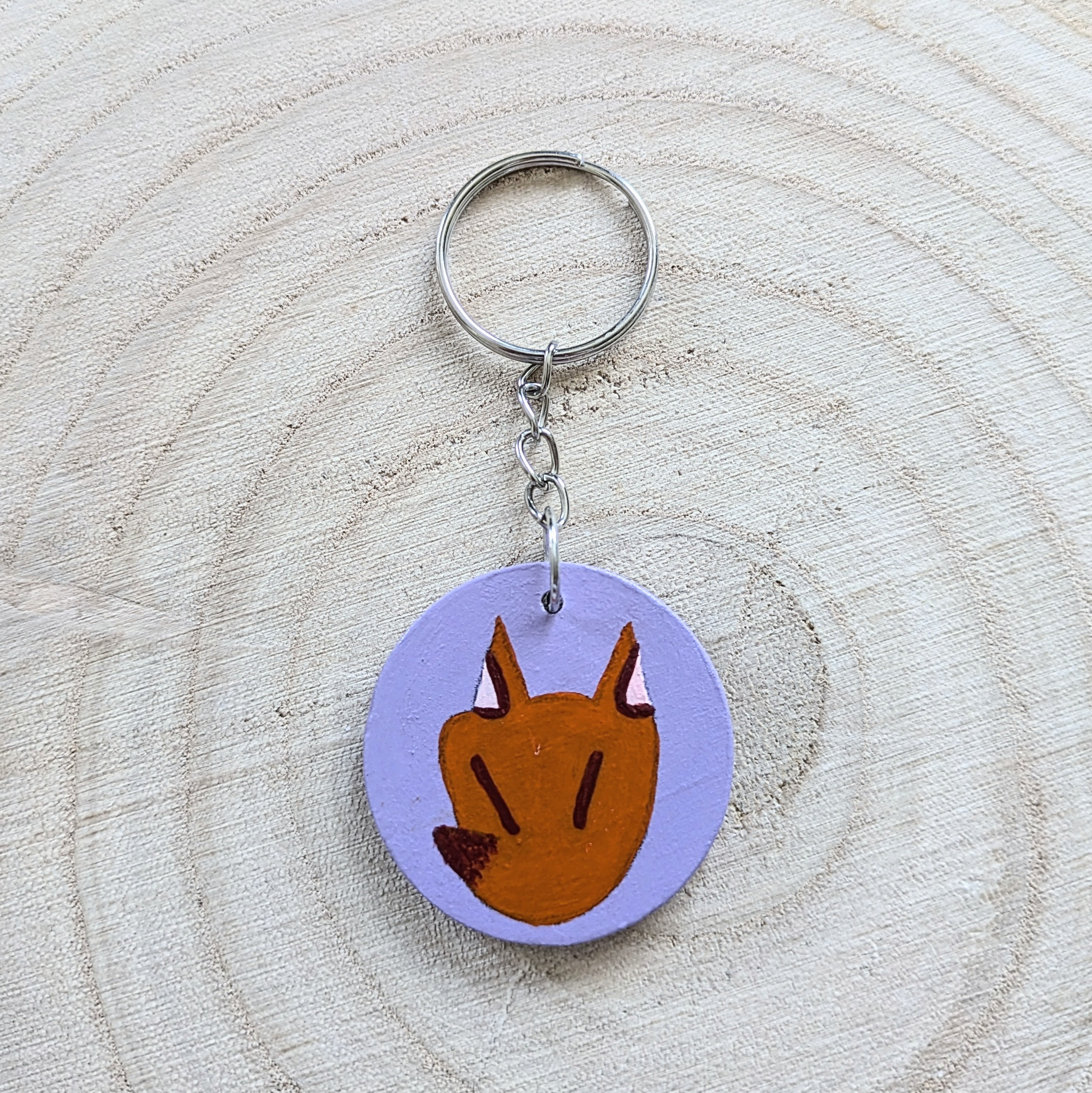 sneaky fox keyring