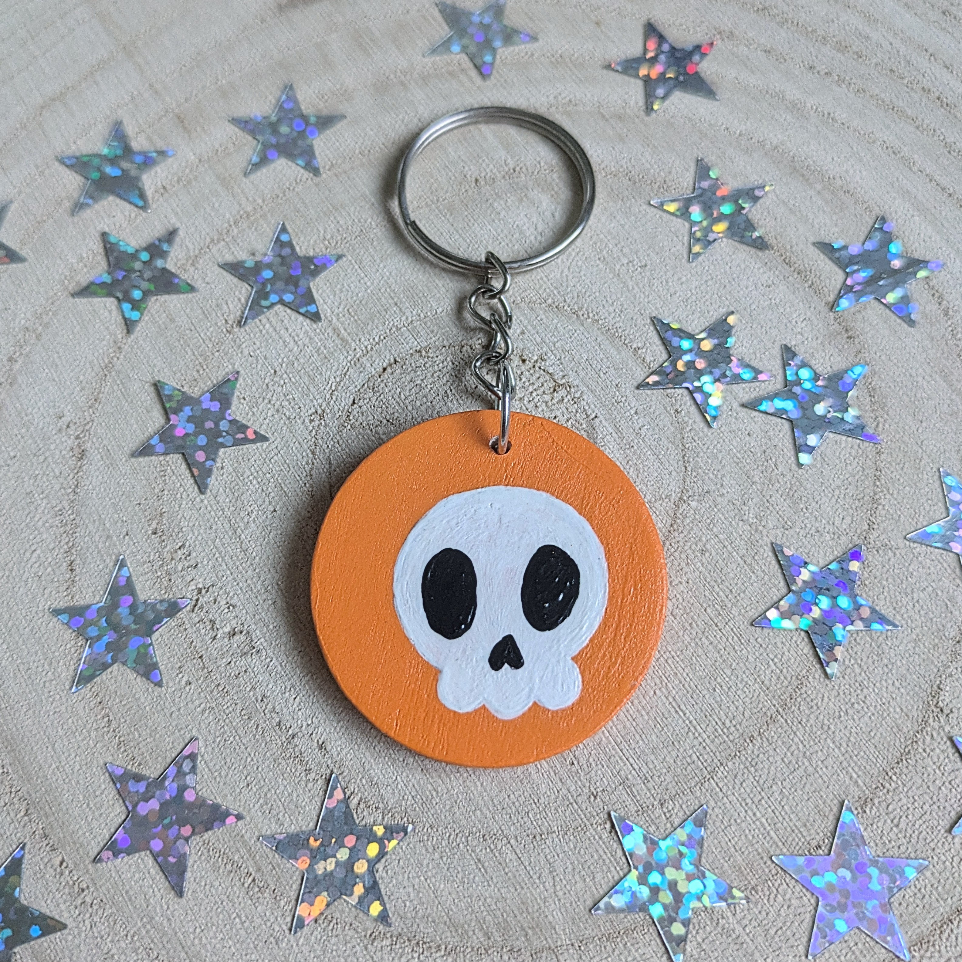 skull keyring