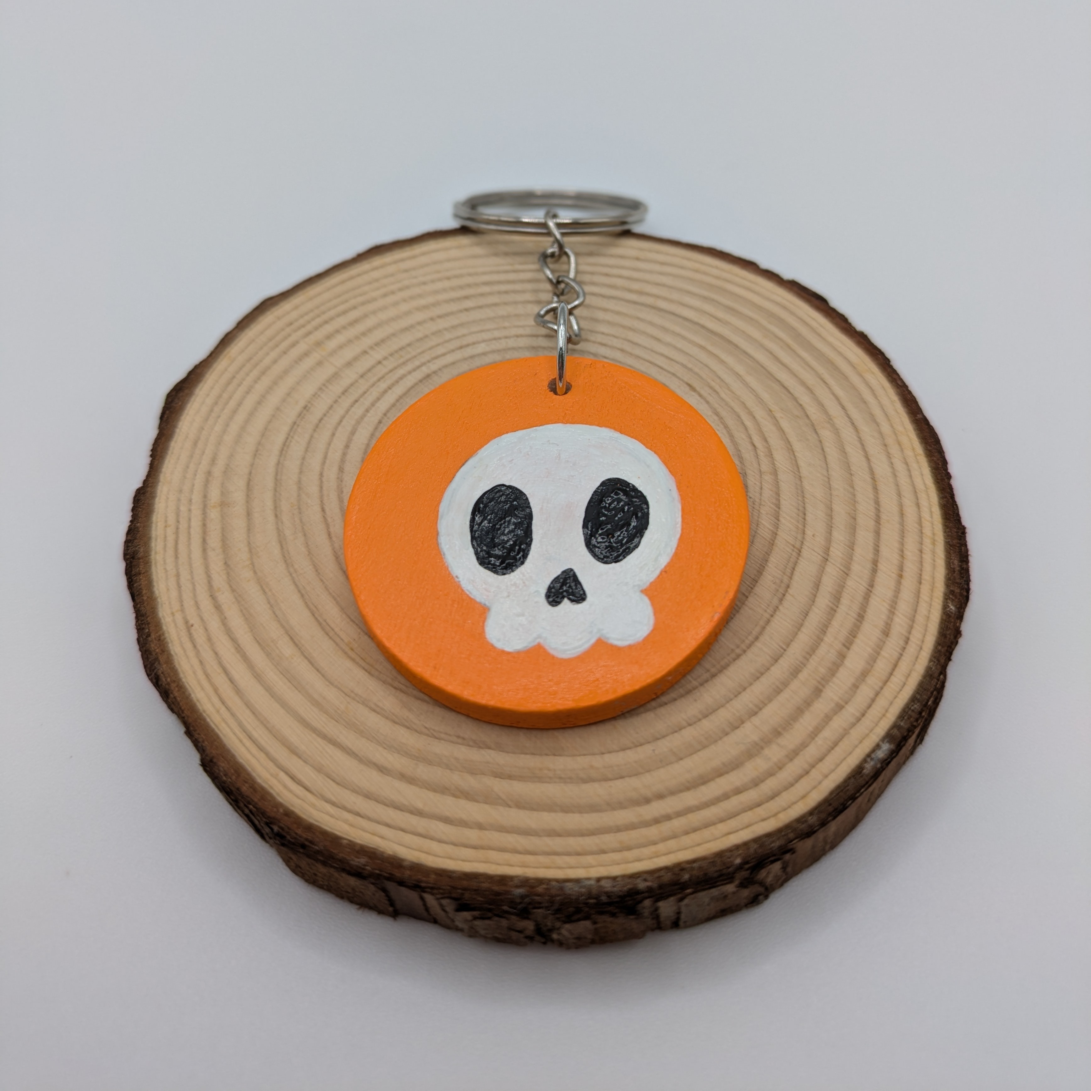 skull keyring