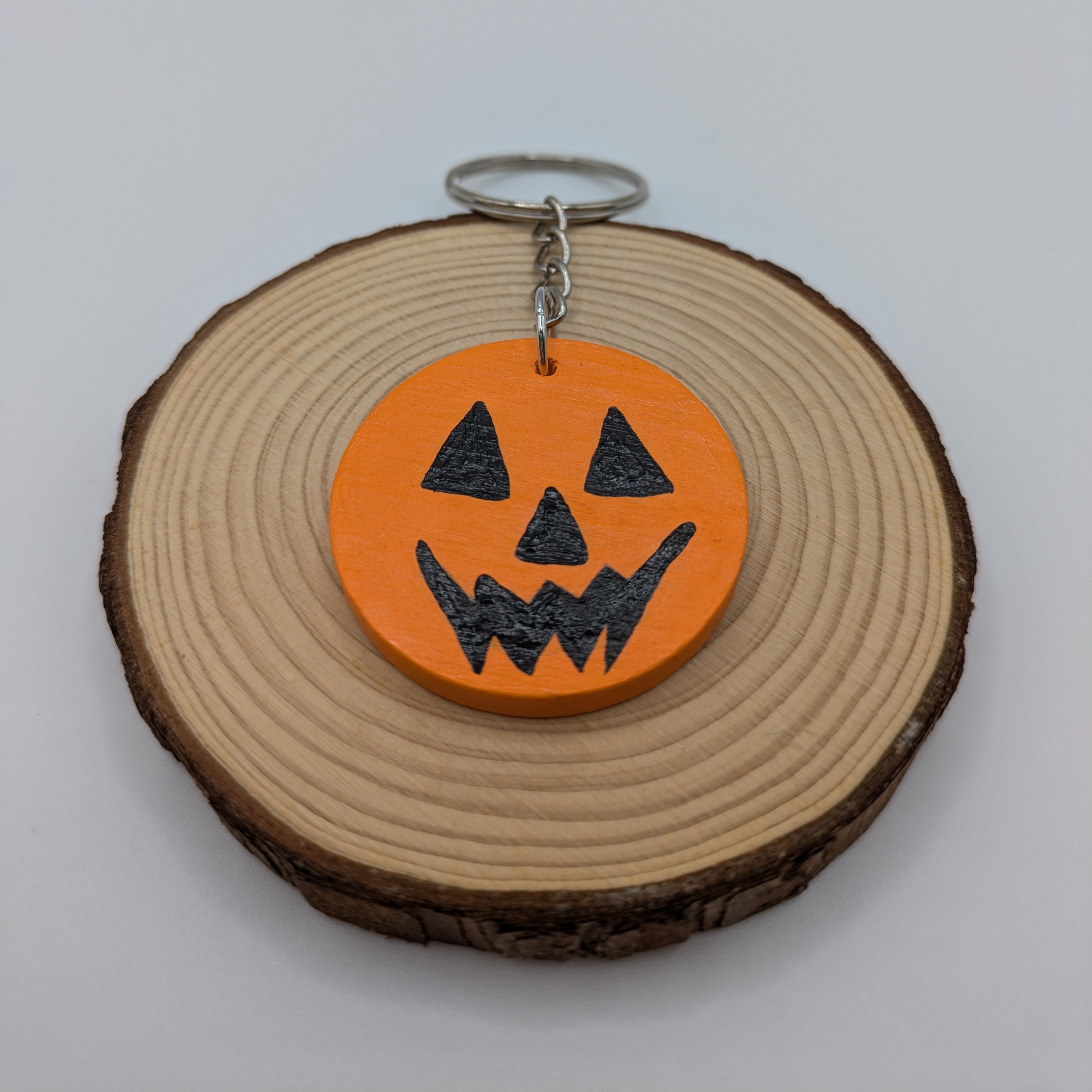 pumpkin keyring