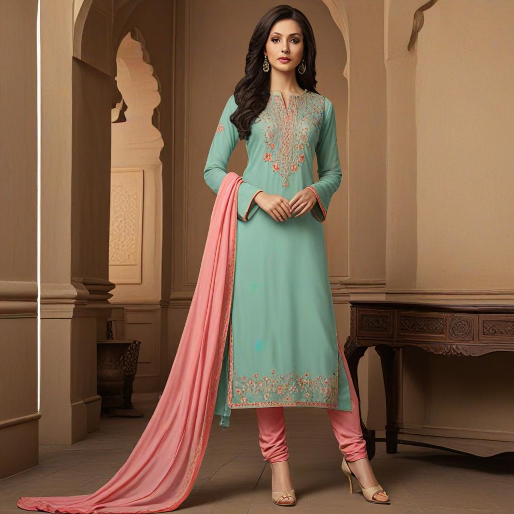 BASIC SALWAAR KAMEEZ PATTERNMAKING COURSE (10 PATTERNS) Chart Based