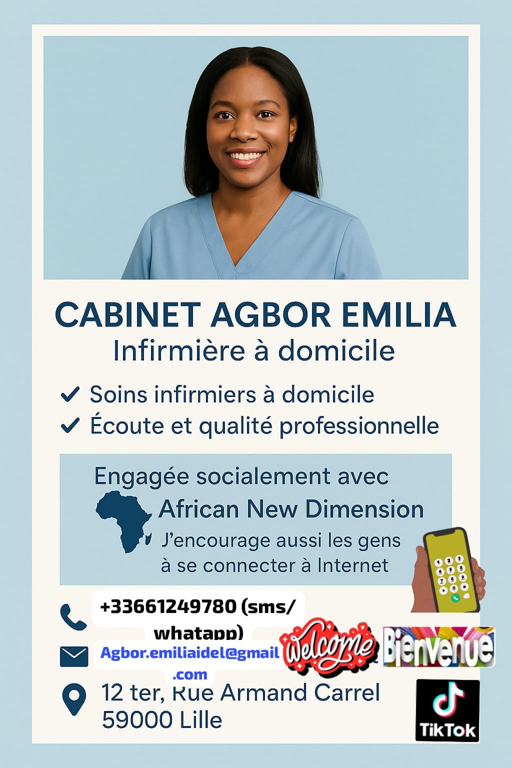 Service d'infirmière à domicile
