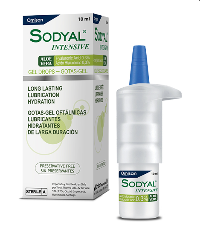 Akių lašai SODYAL INTENSIVE su alijošiumi