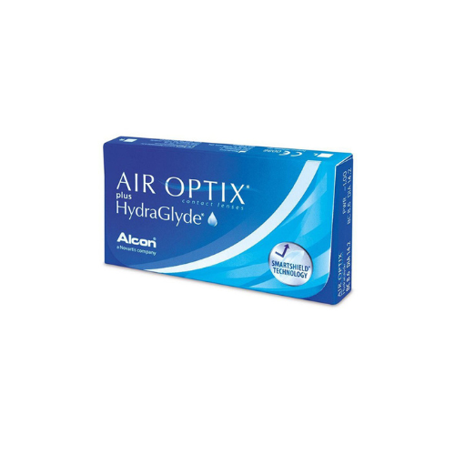 Mėnesiniai kontaktiniai lęšiai Air Optix plus HydraGlyde 1vnt