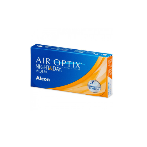 Mėnesiniai kontaktiniai lęšiai Air Optix Night& Day Aqua