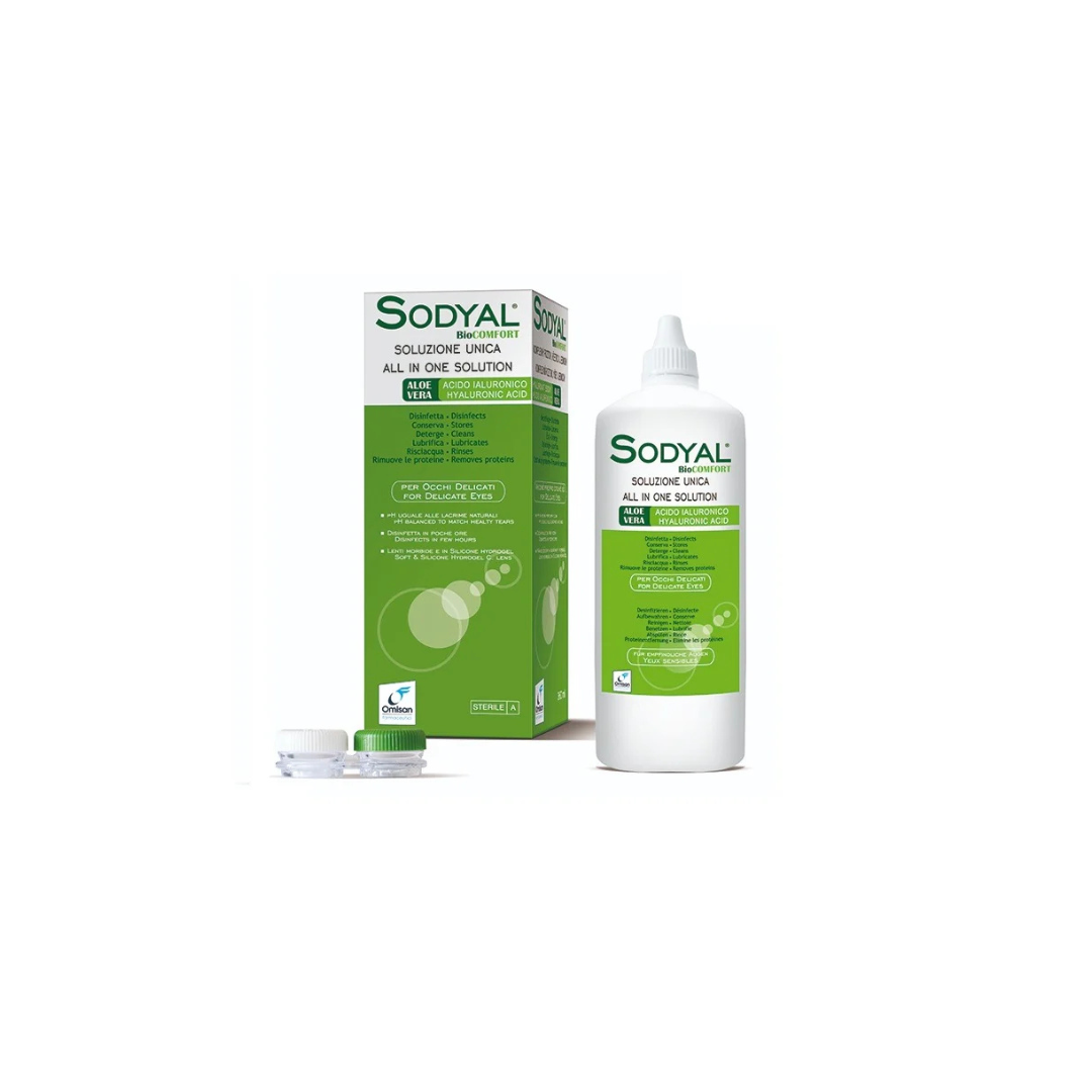 Kontaktinių lęšių skystis SODYAL BioCOMFORT 360ml