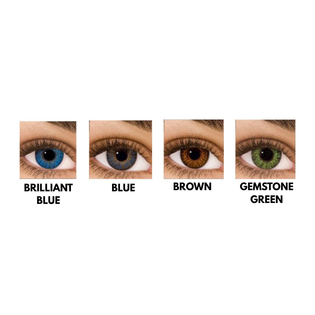 Mėnesiniai, spalvoti kontaktiniai lęšiai AIR OPTIX COLORS