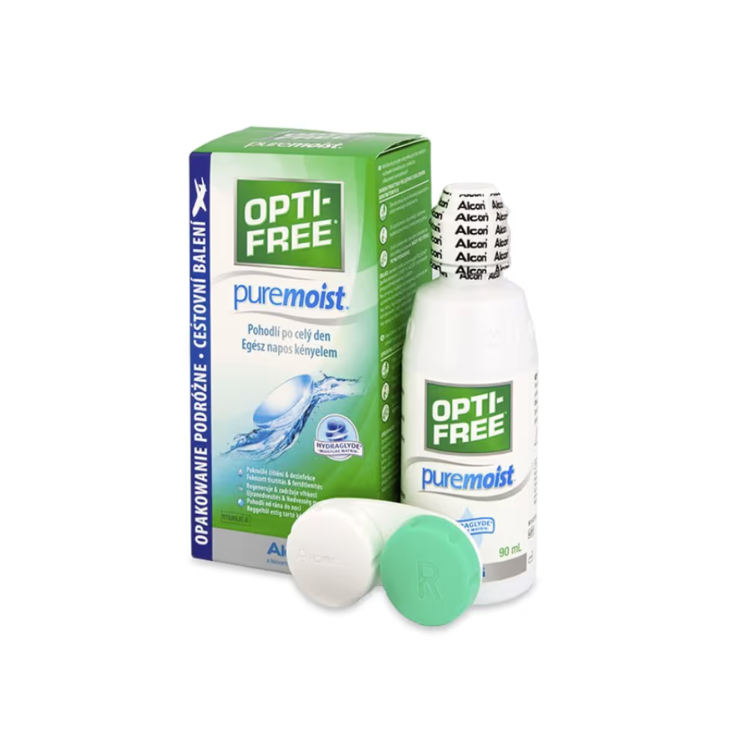 Kontaktinių lęšių skystis OPTI-FREE PureMoist 90 ml
