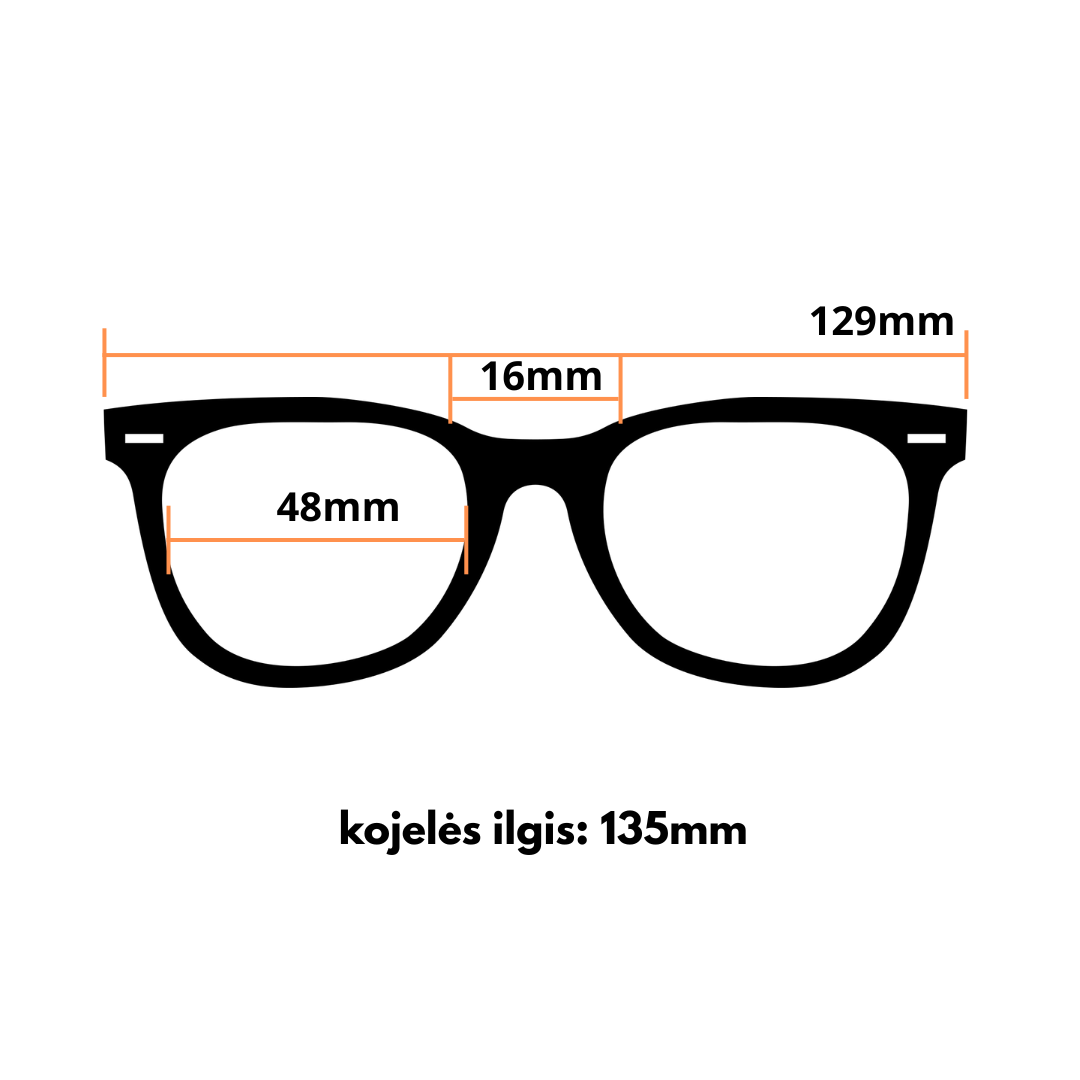 Korekciniai akiniai CENTROSTYLE 8-12 metų vaikams