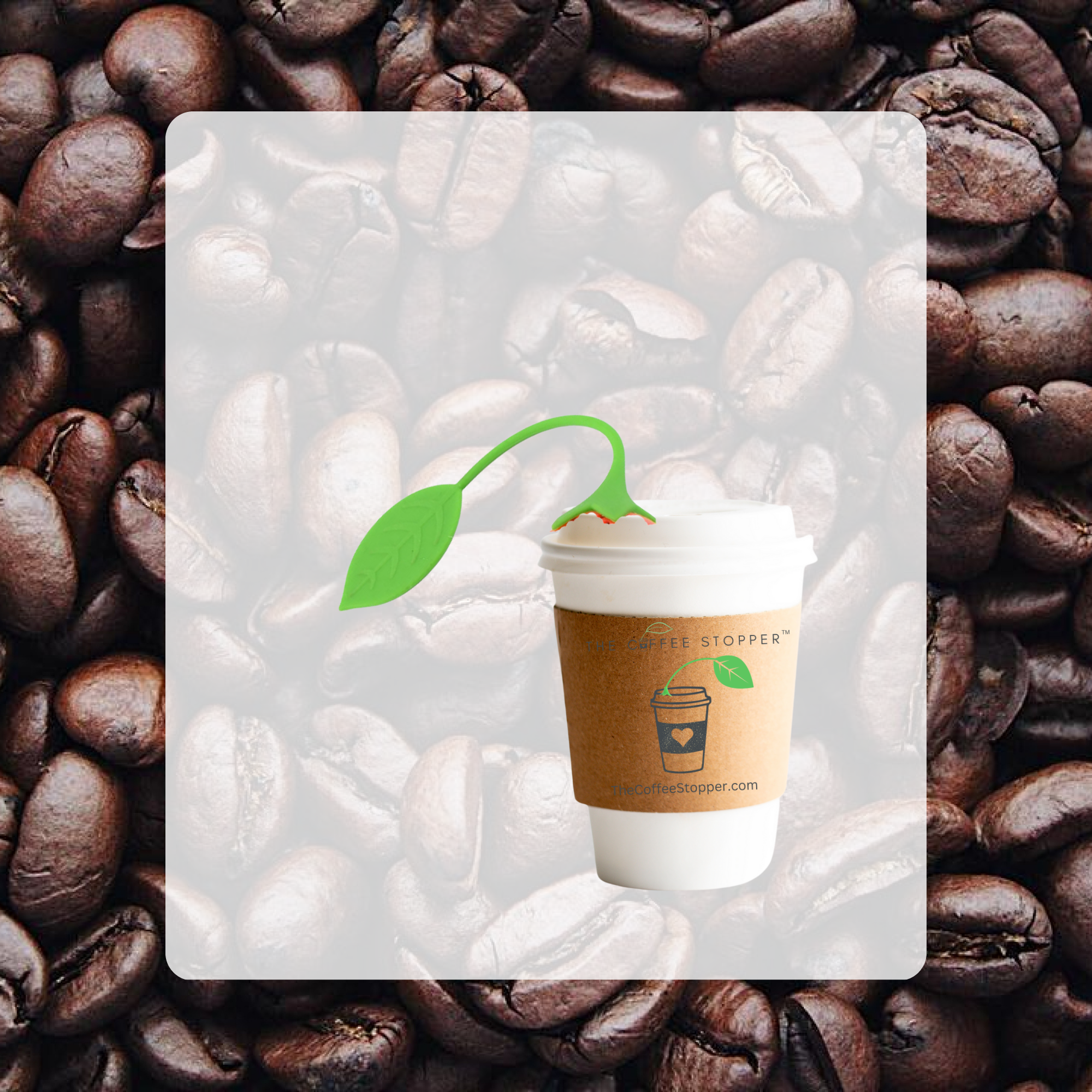 The Coffee Stopper™ Recycling Green