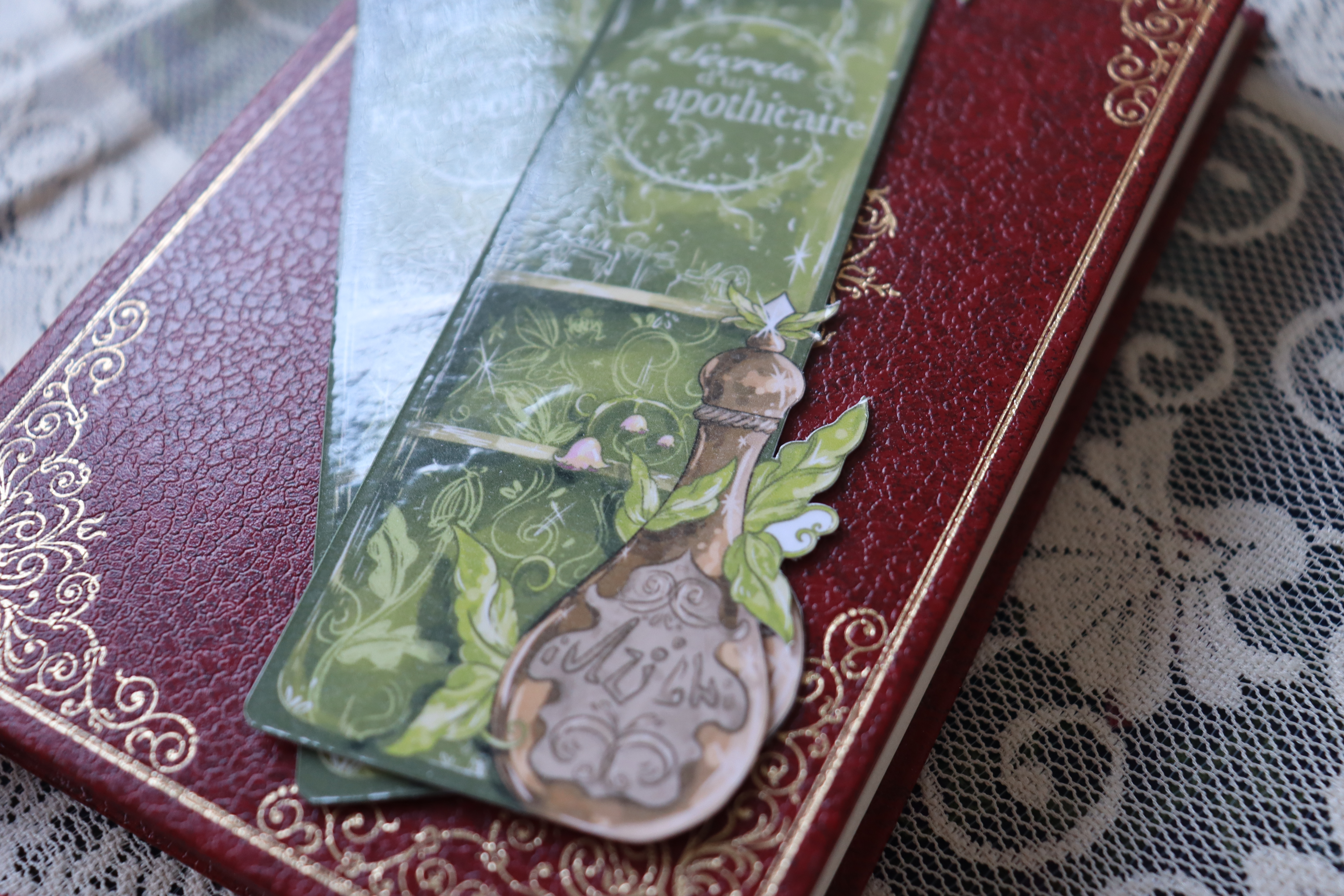 Marque page fée apothicaire 