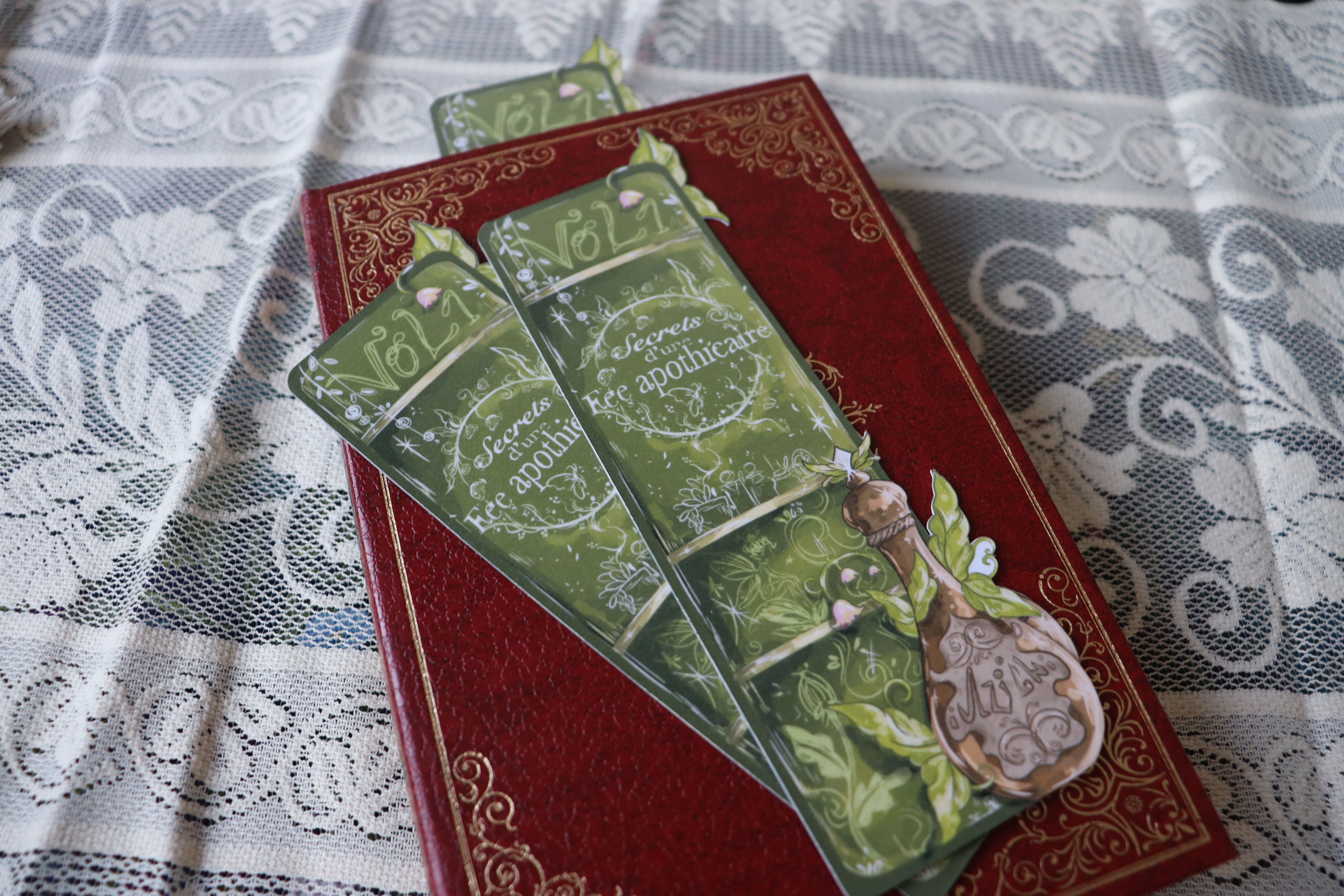 Marque page fée apothicaire 