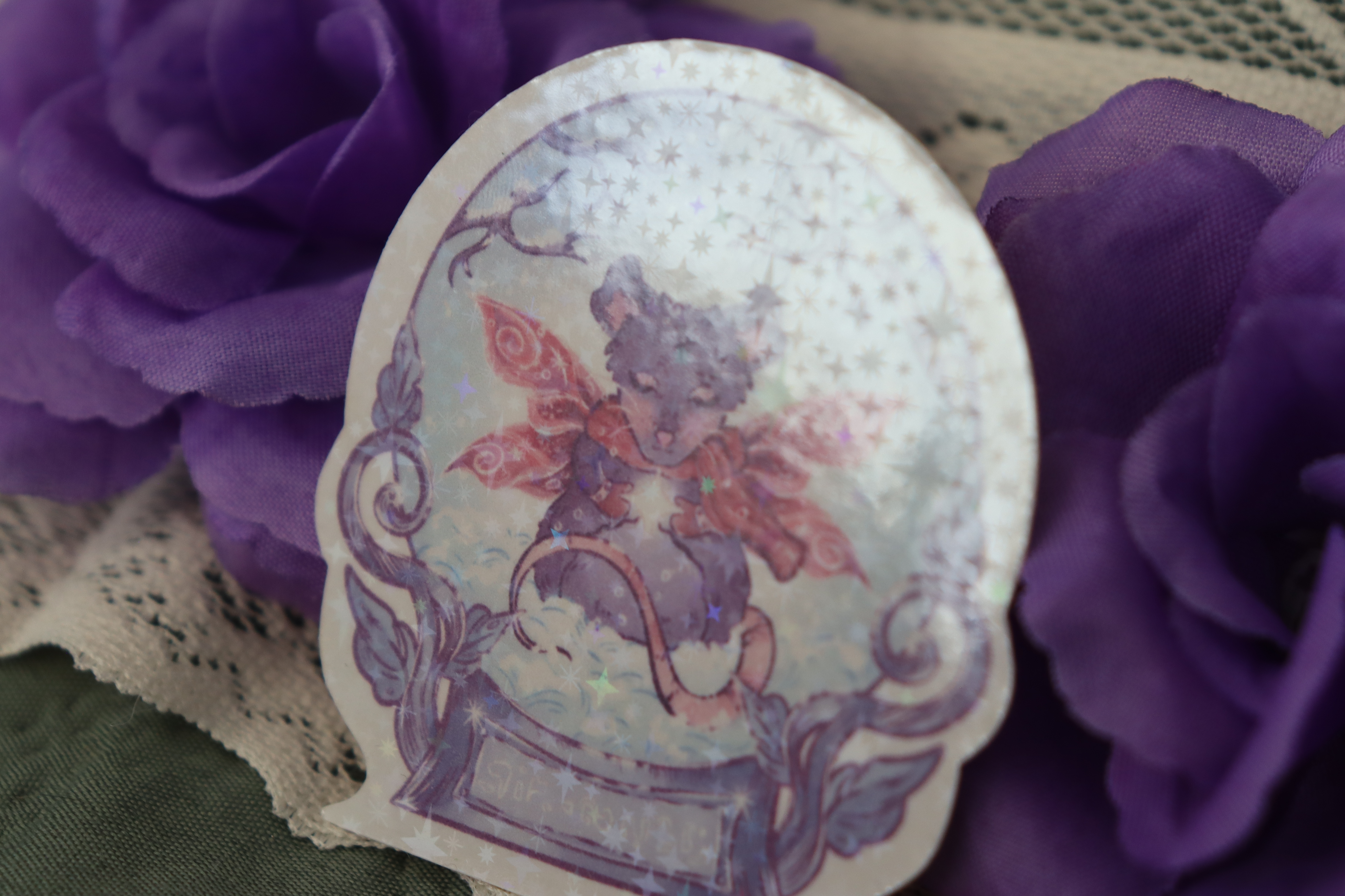 Stickers boule de neige 