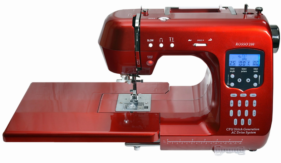Rosso 200 Sewing Machine with Wide Table 3 Year Warranty