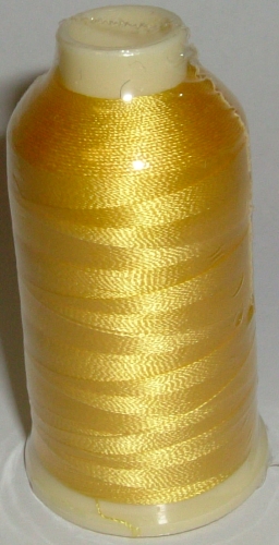 Marathon Embroidery Machine Thread 1000m Spool Rayon 1007 Yellow