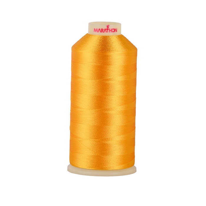 Marathon Embroidery Machine Thread 1000m Spool Rayon 1009 Harvest