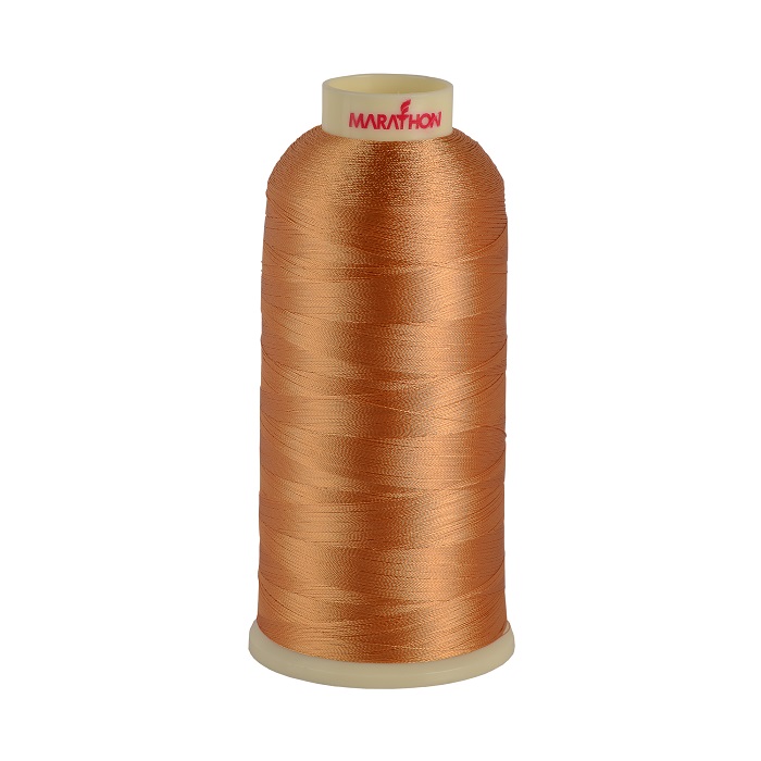Marathon Embroidery Machine Thread 1000m Spool Rayon 1014 Pooh Gold