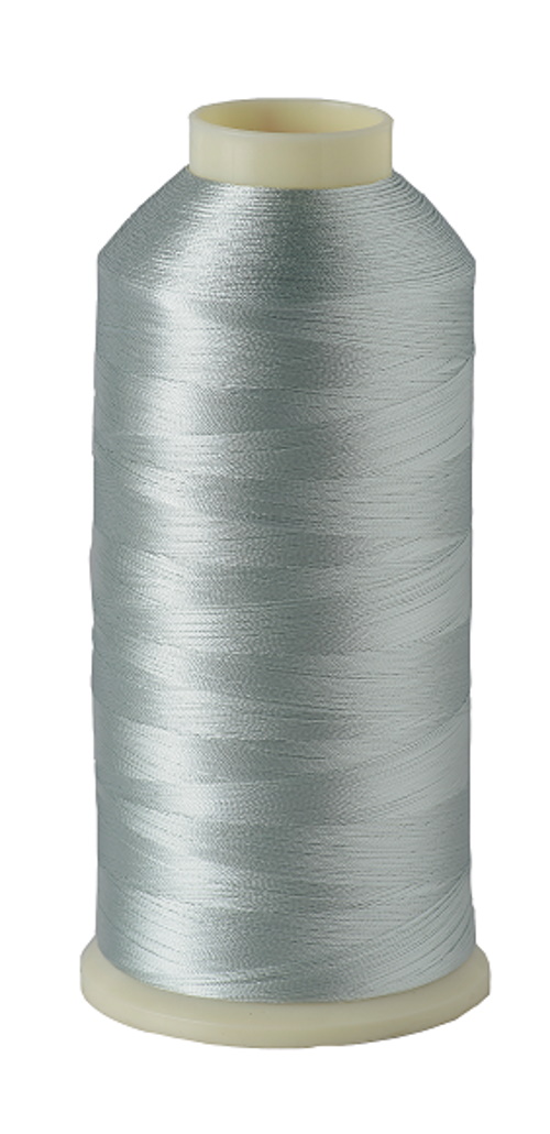 Marathon Embroidery Machine Thread 5000m Spool Rayon 1163 Silver