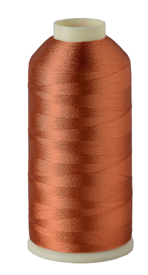 Marathon Embroidery Machine Thread 5000m Spool Rayon 1305 Deep Gold