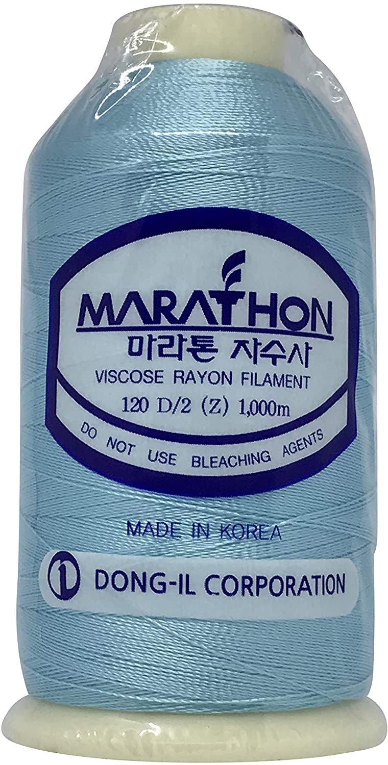 Marathon Embroidery Machine Thread 1000m Spool Rayon 1205