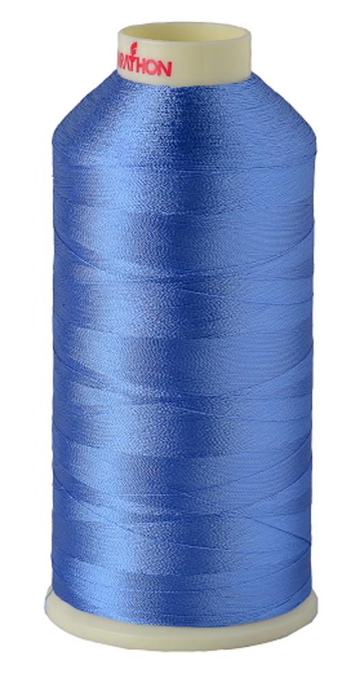 Marathon Embroidery Machine Thread 1000m Spool Rayon 1247 Cornflower