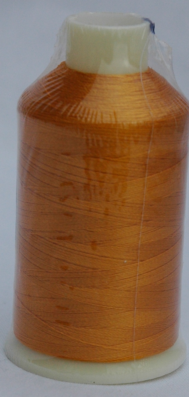Marathon Embroidery Machine Thread 1000m Spool Rayon 1420 Merit  Gold
