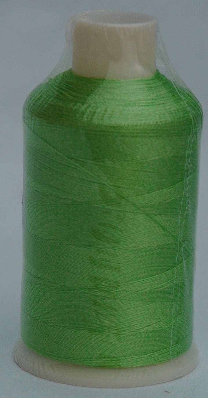 Marathon Embroidery Machine Thread 1000m Spool Rayon 1423 Sharp Green