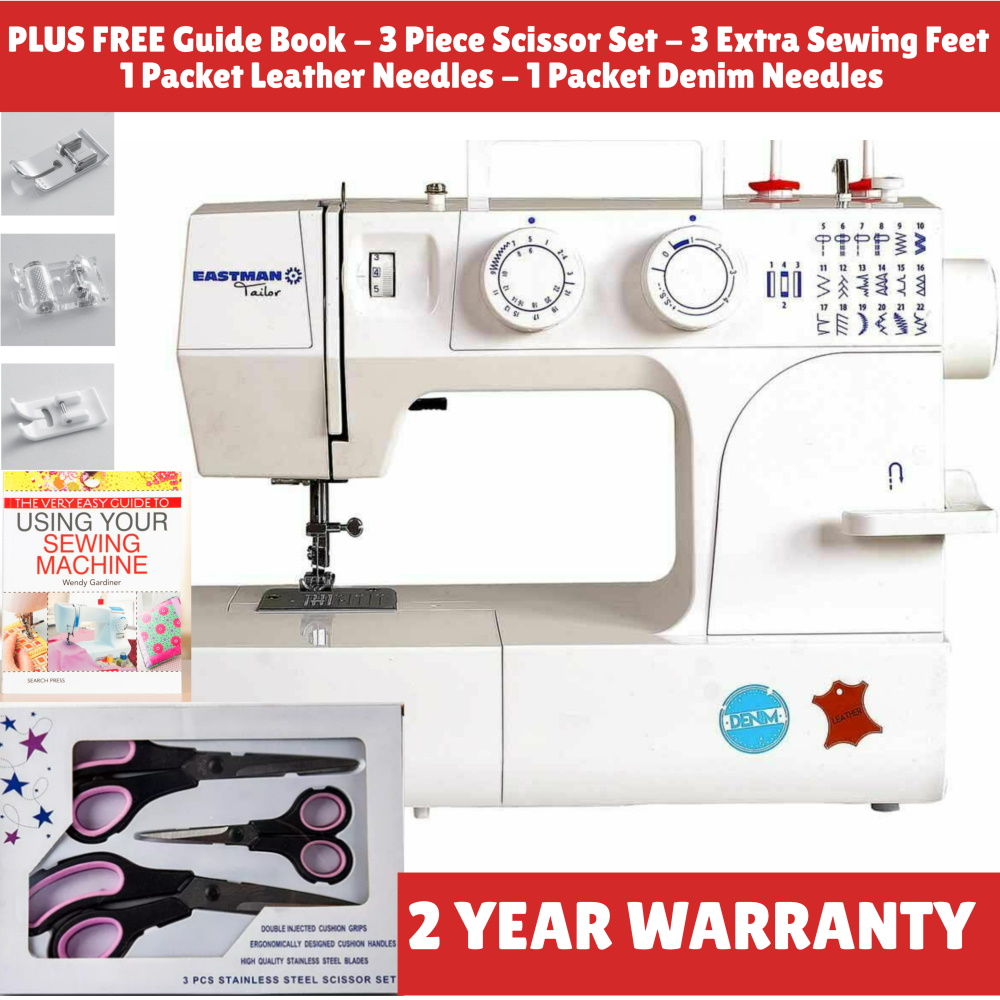 Sewing Machine 15DLK Eastman Tailor with Foot Control with FREE GOODS!!!